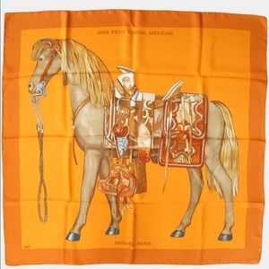 Hermes 2009 Orange Mon Petit Cheval Mexicain